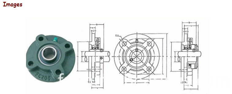 Pillow Block Bearing Ucp204 Bearing Housing P204 Insert Bearing Uc204